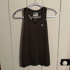Adidas Charcoal Athletic Tank Top